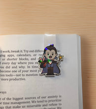 Load image into Gallery viewer, Holographic Vampire Magnetic Bookmark – Cute Bookish Accessory for Readers, Teachers & Students | Wicked Twisted Creations