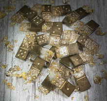 Load image into Gallery viewer, Elegant Gold Leaf Dominos