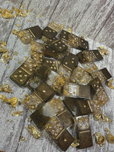 Load image into Gallery viewer, Elegant Gold Leaf Dominos