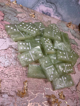 Load image into Gallery viewer, Light Green and White Dominos