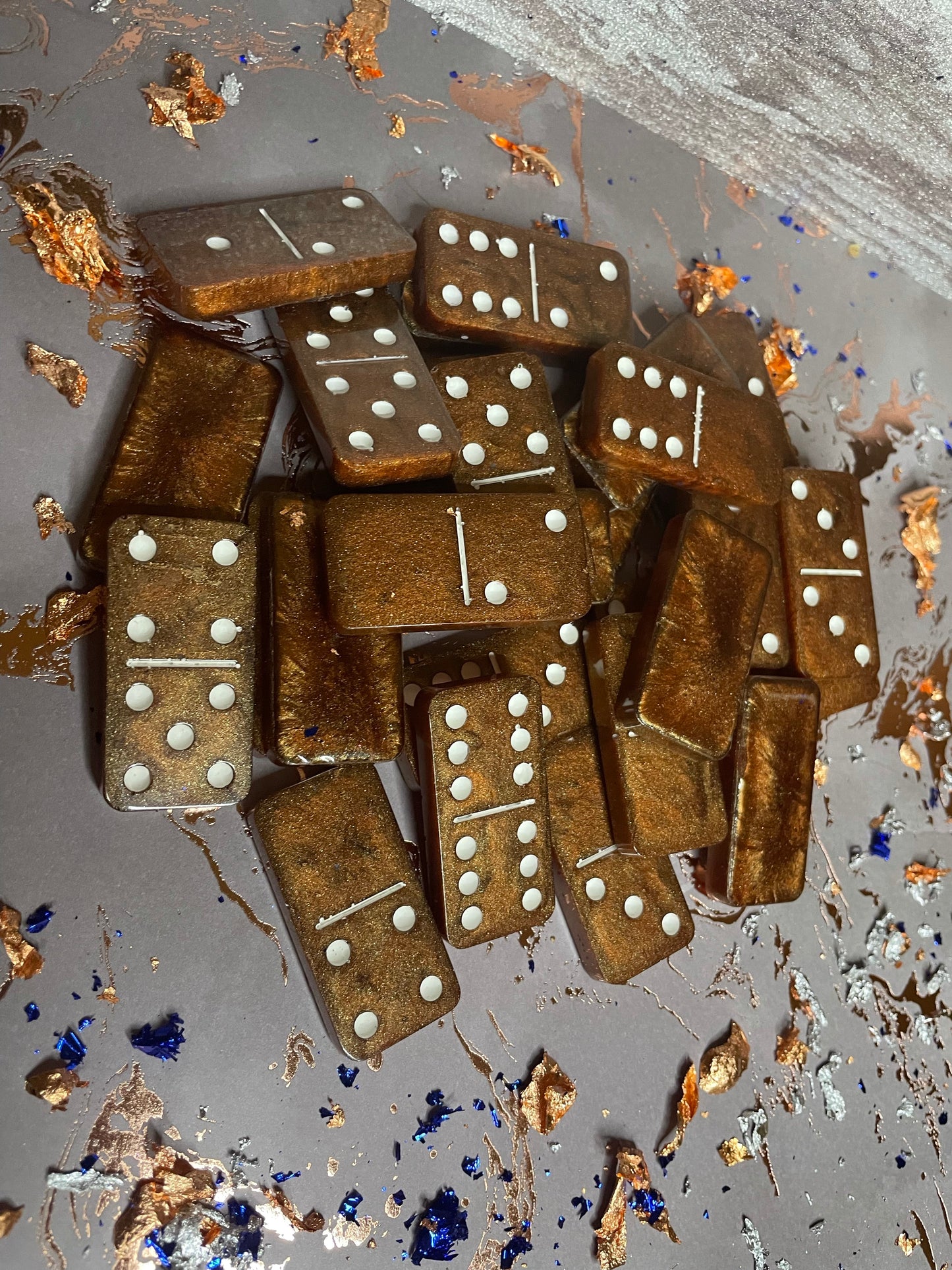 Chocolate and White Dominos