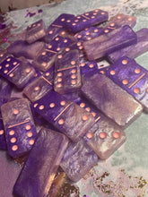 Load image into Gallery viewer, Purple & Pink Dominos
