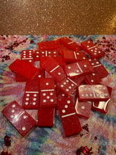 Load image into Gallery viewer, Red and White Dominos
