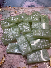 Load image into Gallery viewer, Light Green and White Dominos