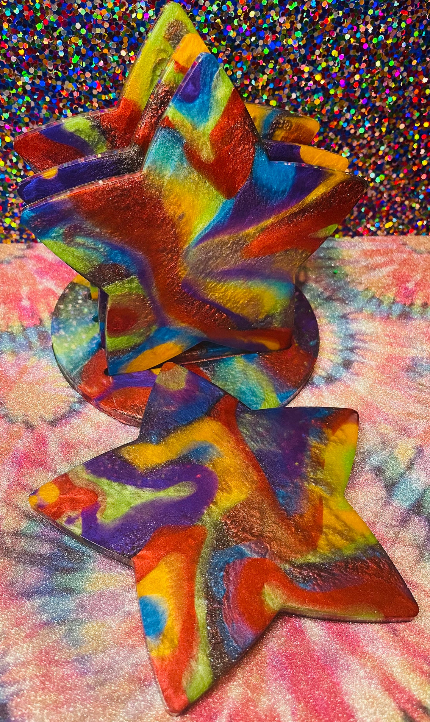 Galaxy Swivels Coaster Set