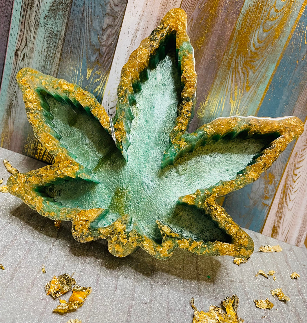 Custom Leaf Ashtray