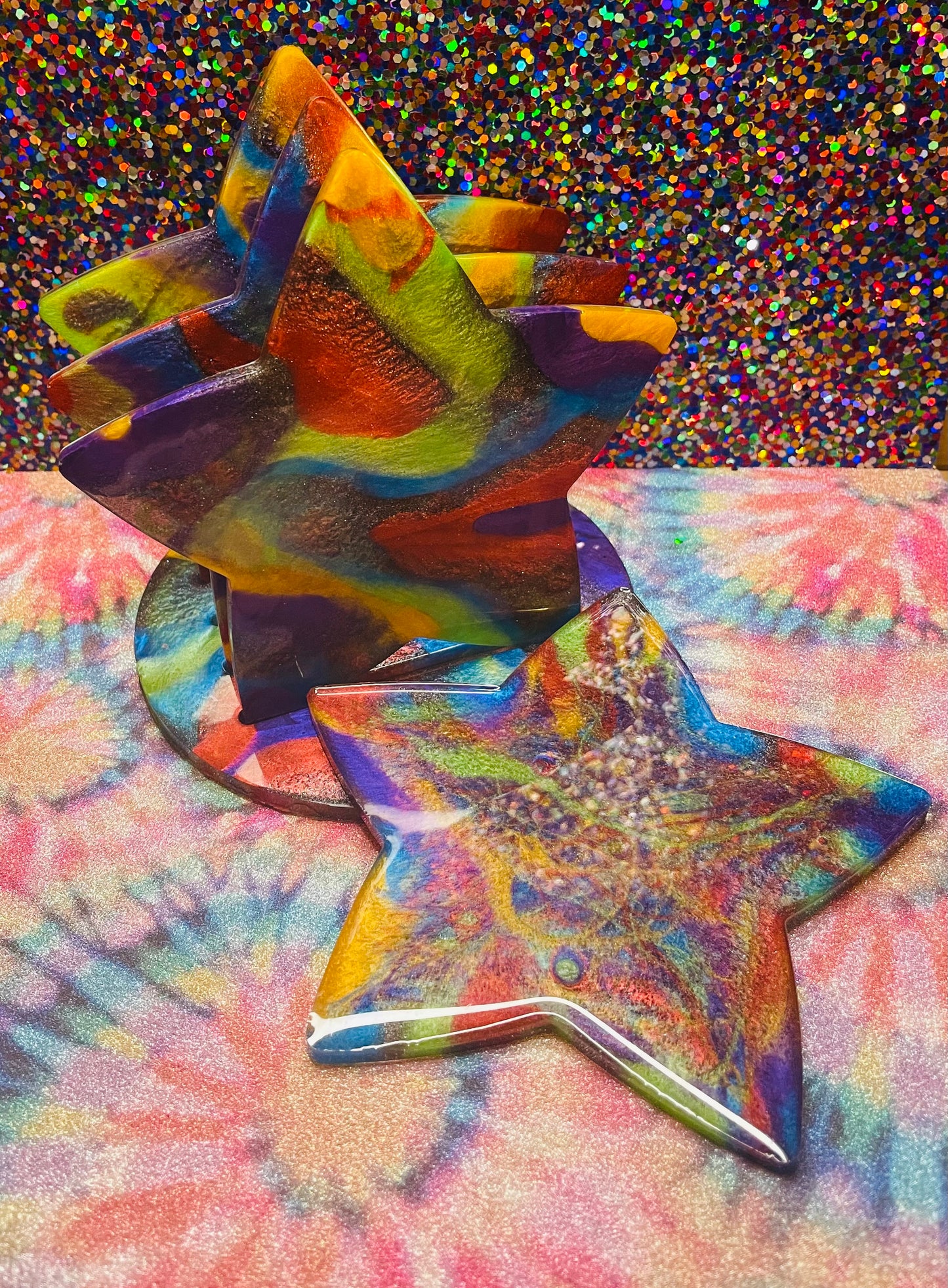 Galaxy Swivels Coaster Set